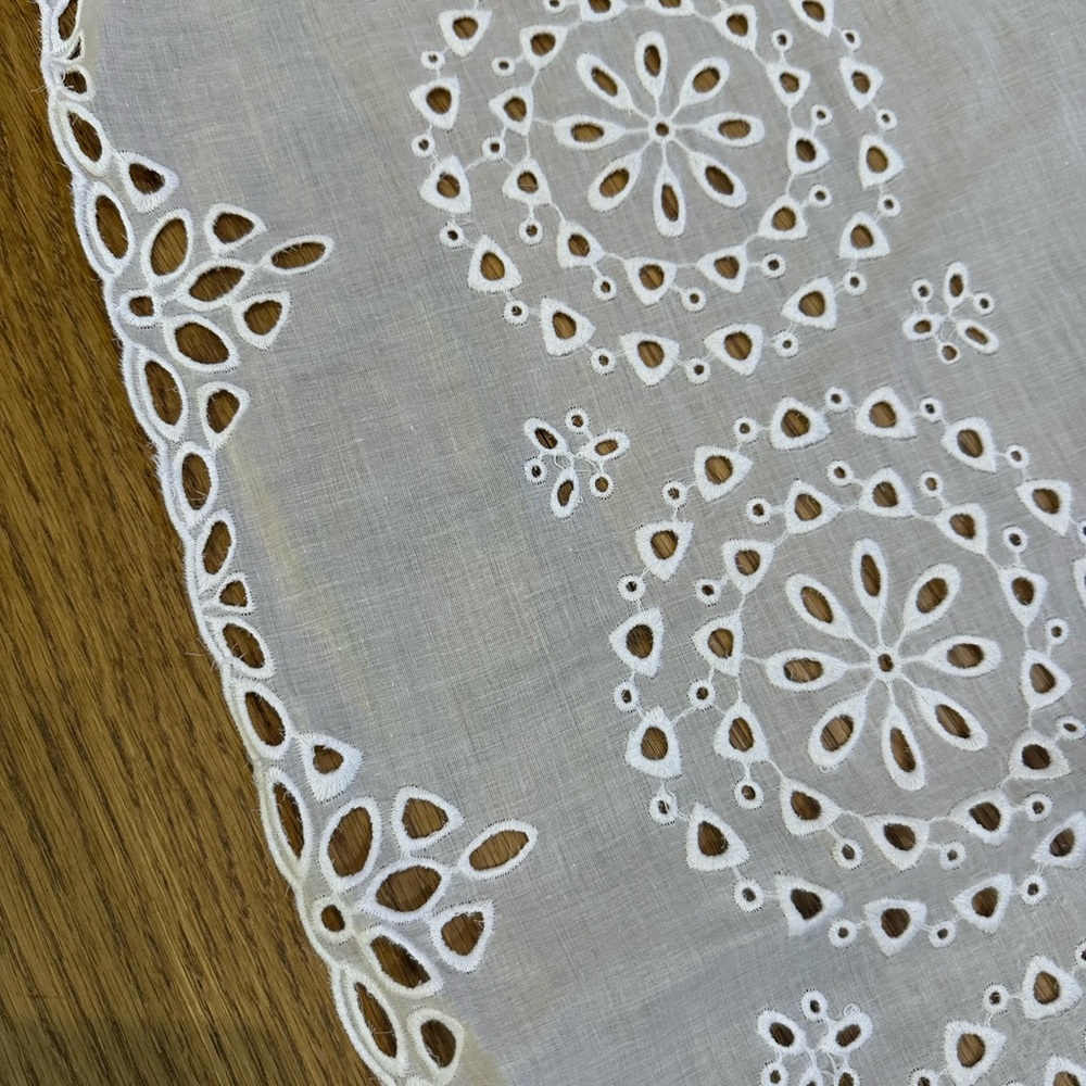 Pottery Barn Kids Eyelet Sheer Curtain